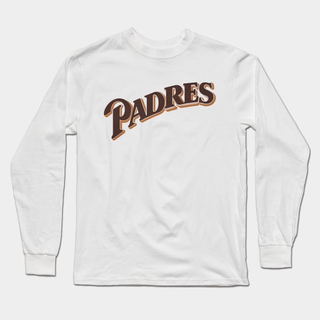 classic padres Long Sleeve T-Shirt by Fabulous Fresh Fashions